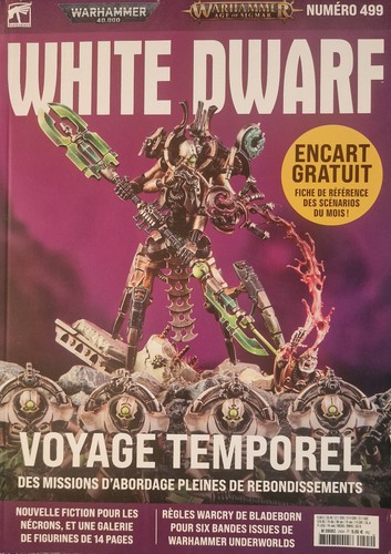 White dwarf 499 - white, voyage