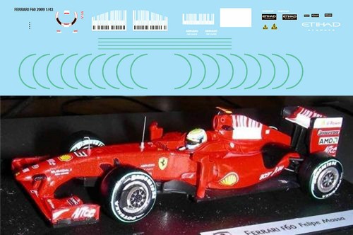 Decals per ferrari - 1/43, f60