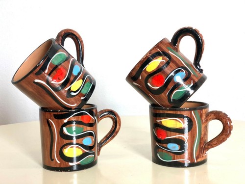 Set tazze ceramica deruta - 4,