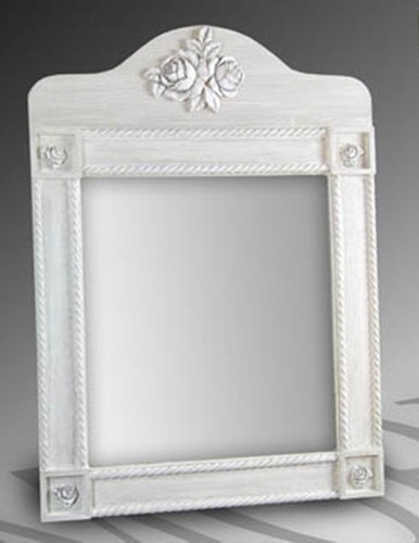 Specchio rettangolare legno - specchio,