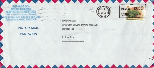 Estero posta aerea air mail - air,