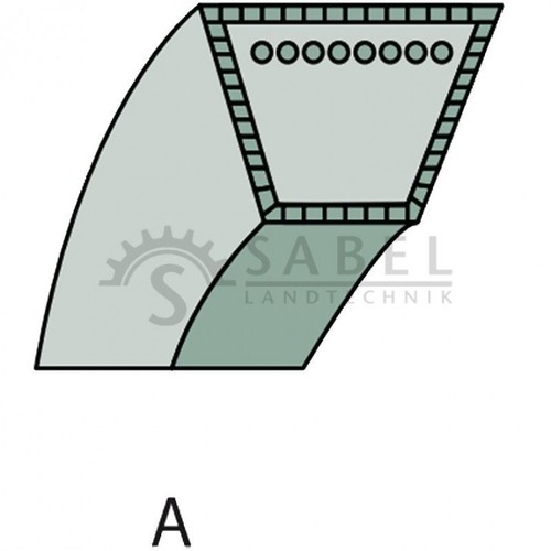 Cinghia trapezoidale adatta