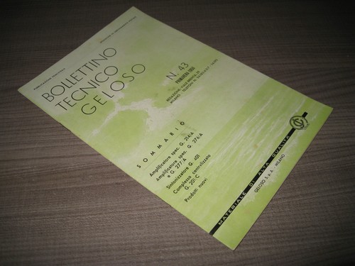 Bollettino tecnico geloso - tecnico,