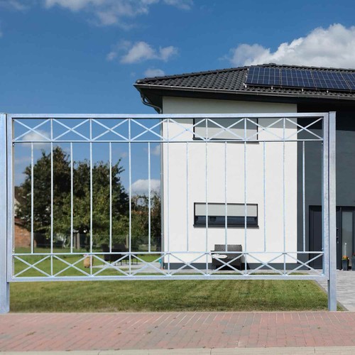 Recinzione ferro balcone - recinzione, in