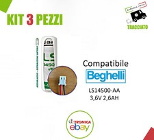KIT 3 PZ. BATTERIA RICAMBIO
