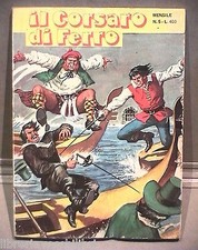 IL CORSARO DI FERRO N 5 IL SEGRETO DEGLI SPECCHI MEC 1976 Fumetti Ragazzi di e