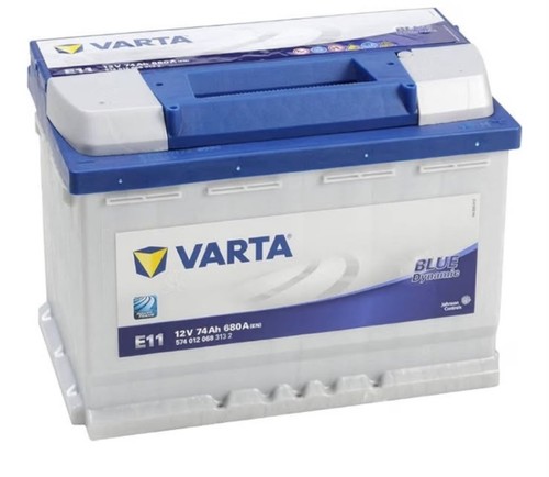 Batteria auto 74ah e11 varta - 74ah,