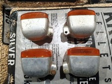 Set frecce, indicatori di direzione BMW R45 R65 R75 R80 R90 R100 Alluminio