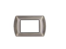 Placca metallo art compatibile - placca,