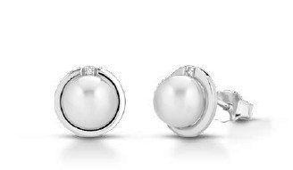 Orecchini oro bianco 18kt - orecchini,