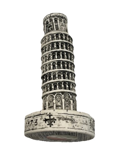 Tower pisa figure made in - made,