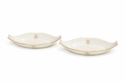 Piatti sèvres monogramma - sèvres, n