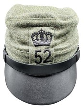 Berretto WW1 Modello 1909 da Truppa - 52° Reggimento di fanteria Brigata “Alpi”