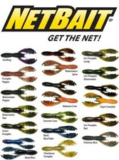 NetBait Tiny Paca Craw CRATURA GAMBERO 3'' TEXAS RIG MADE IN USA! 10PZ A BUSTA