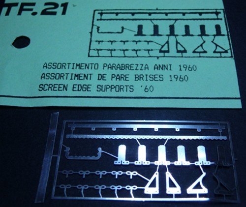Accessori parabrezza anni - 1/43,