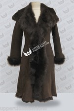 Giacca Trench In Pelle Di