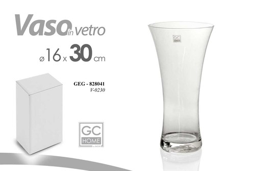 Vaso vetro tavola porta - vetro, da