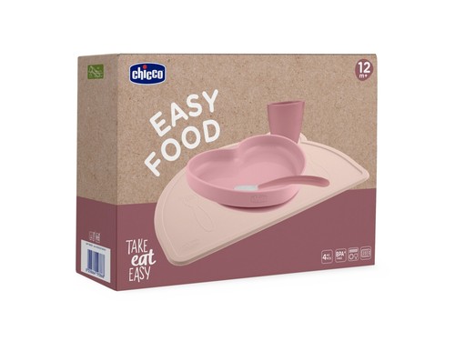 Chicco set pappa silicone - set,