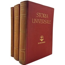 Storia Universale Corrado Barbagallo 3 Volumi Evo Contemporaneo UTET illustrato