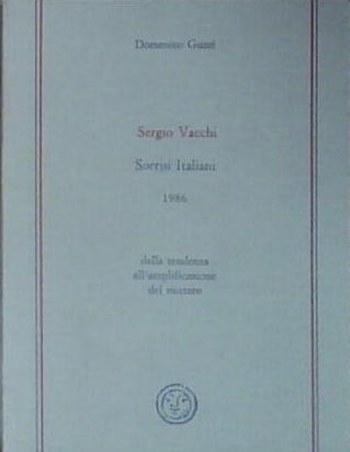 Vacchi guzzi domenico sergio - -,