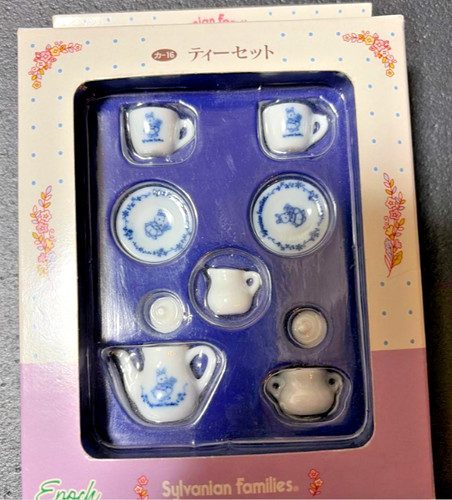 Sylvanian families tea set - sylvanian,