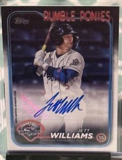 Jett Williams Auto 2024 Topps