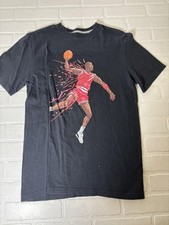 Jordan Shirt Uomo Grande Nera