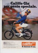 advertising Pubblicità-CICLOMOTORI ATALA CALIFFO GIO' 1981-MOTO  ITALIANI EPOCA