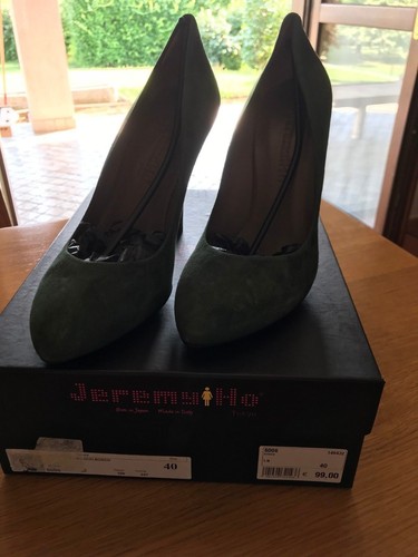 Scarpe donna camoscio - scarpe, verde