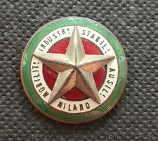 Distintivo operaio militarizzato WW1 Mobilita industrie stabili ausili Milano