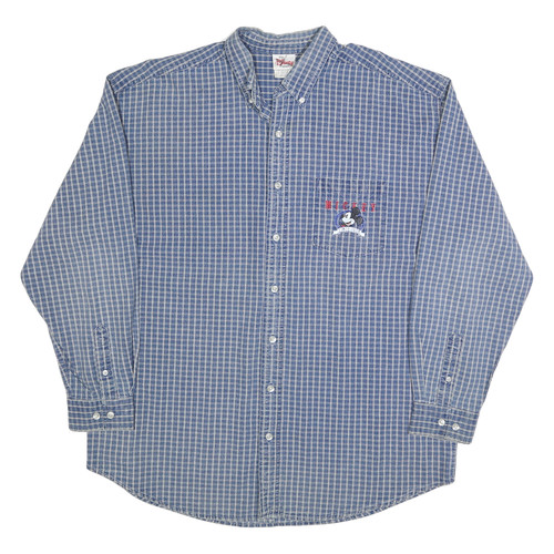 Camicia cotone blu - cotone,