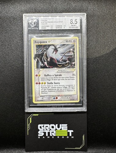Rayquaza holo gold star - r,
