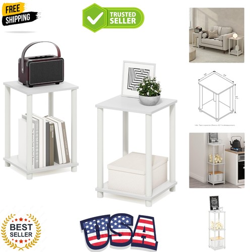 Turn tube side table - side,