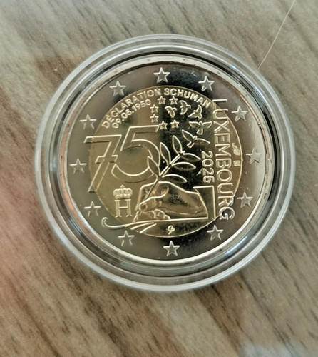 Euro lussemburgo 2025 - fdc, in