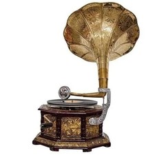 Grammofono HMV antico vintage