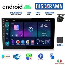 AUTORADIO ANDROID 4GB RAM 64GB
