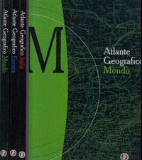 LV- ATLANTE GEOGRAFICO ITALIA EUROPA MONDO 3 VOLUMI-- TOURING--- 2006- C- YFS558