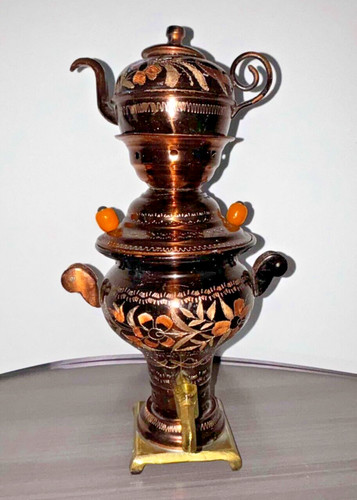 Antico set teiera - , samovar