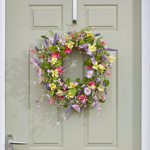 Ghirlanda fiori primaverili - di,