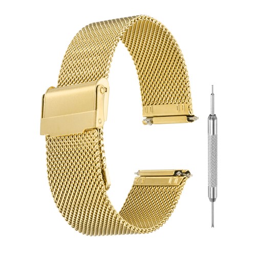 Bracelet montre maille métal