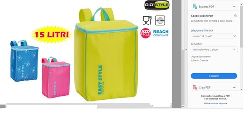 Zaino termico easy style - termico,