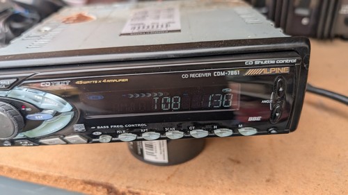 Alpine cdm 7861 - alpine, cdm-7861