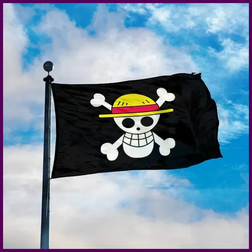 One piece bandiera anime - one,
