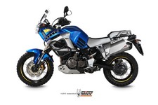 Scarico YAMAHA XT 1200 Z SUPERTENERE Mivv Oval Titanio con Coppa Carbonio