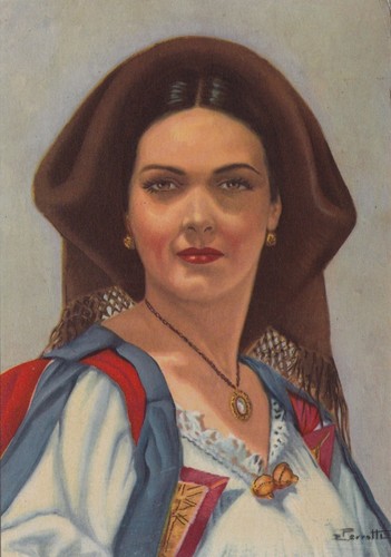 Oliena costumi sardi - oliena:, dis