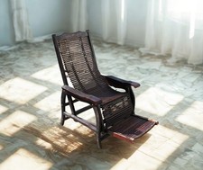 POLTRONASedia modello Thai in legno massello colore marrone -da esterno- piscina