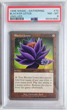 MTG Blacker Lotus PSA 8 NM-MT