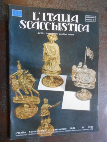 Italia scacchistica numero - scacchistica,