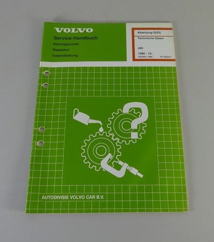 Manuale officina volvo 480 - manuale,