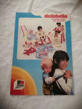 PUBBLICITA' ORIGINALE ADVERTISING BAMBOLOTTO "CICCIOBELLO" SEBINO anni 70/80